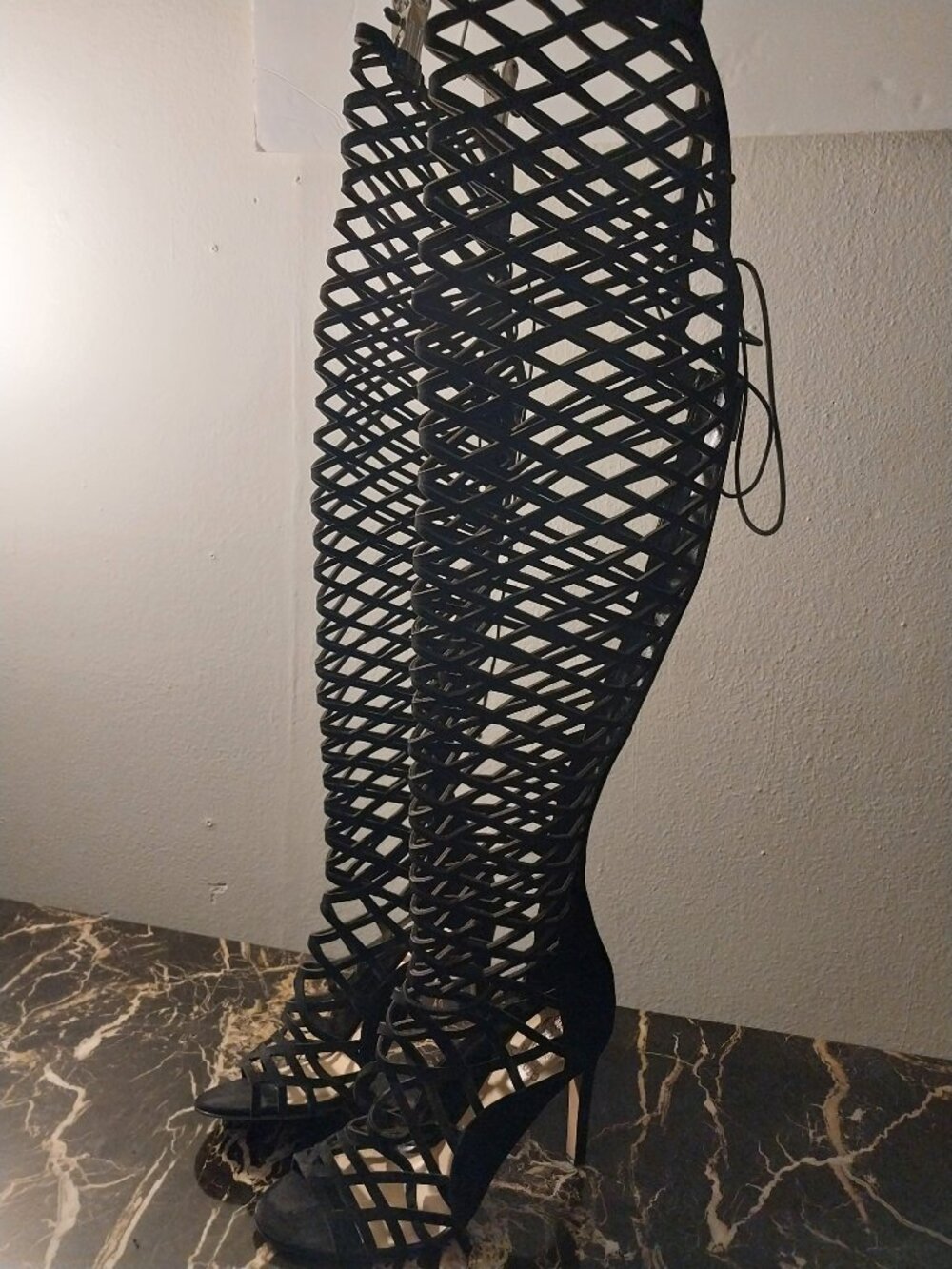 Vince Camuto Over-the-Knee/Thigh-High Gladiator Sandal Boot - Picture 3 of 15